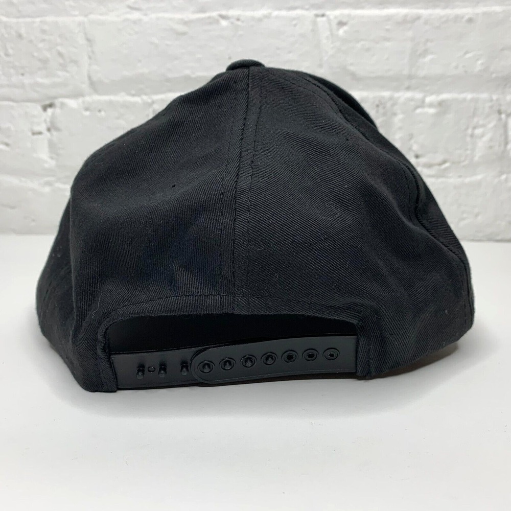 Vintage Chicago Bulls 1991 NBA World Champions‎ Snapback Hat Black Embroidered - Picture 2 of 4